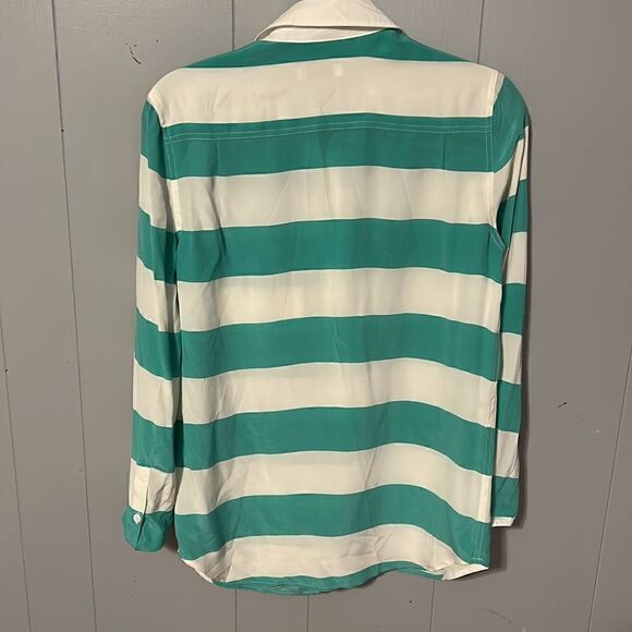 Equipment Silk Striped Blouse Size Small - Picture 2 of 4